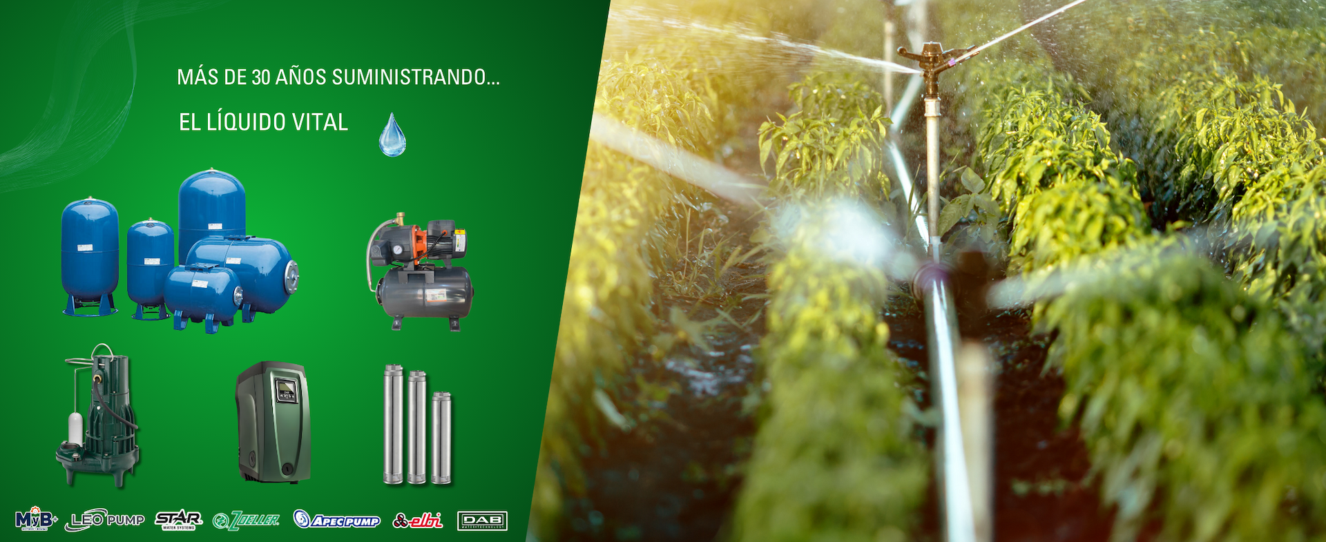 30 años importando calentadores, bombas y accesorios hidráulicos - Campos Rudin